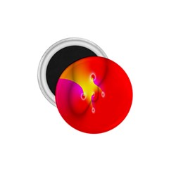 Complex Orange Red Pink Hole Yellow 1 75  Magnets