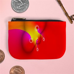 Complex Orange Red Pink Hole Yellow Mini Coin Purses by Mariart