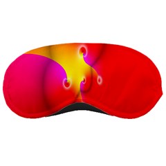 Complex Orange Red Pink Hole Yellow Sleeping Masks