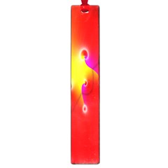 Complex Orange Red Pink Hole Yellow Large Book Marks by Mariart