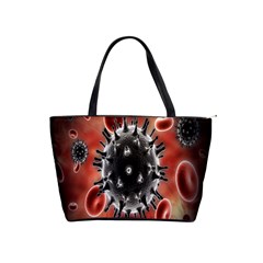 Cancel Cells Broken Bacteria Virus Bold Shoulder Handbags by Mariart