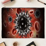 Cancel Cells Broken Bacteria Virus Bold Cosmetic Bag (XXXL)  Front