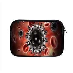 Cancel Cells Broken Bacteria Virus Bold Apple Macbook Pro 15  Zipper Case by Mariart