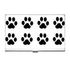 Claw Black Foot Chat Paw Animals Business Card Holders by Mariart