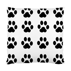 Claw Black Foot Chat Paw Animals Standard Cushion Case (one Side) by Mariart