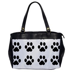 Claw Black Foot Chat Paw Animals Office Handbags by Mariart