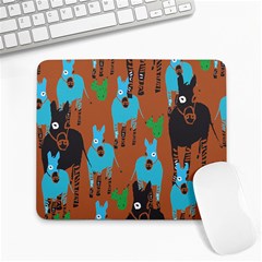 Zebra Horse Animals Large Mousepads by Mariart