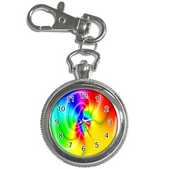 Complex Orange Red Pink Hole Yellow Green Blue Key Chain Watches by Mariart