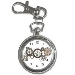 Hour Time Iron Key Chain Watches by Mariart