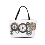 Hour Time Iron Shoulder Handbags Back