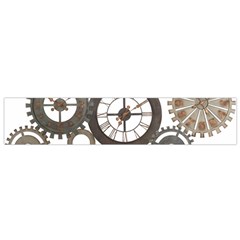 Hour Time Iron Flano Scarf (small) by Mariart