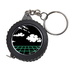 Illustration Cloud Line White Green Black Spot Polka Measuring Tapes by Mariart