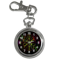 Inner Peace Star Space Rainbow Key Chain Watches by Mariart