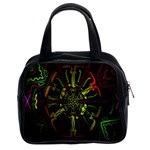 Inner Peace Star Space Rainbow Classic Handbags (2 Sides) Front