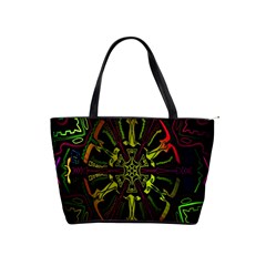 Inner Peace Star Space Rainbow Shoulder Handbags by Mariart