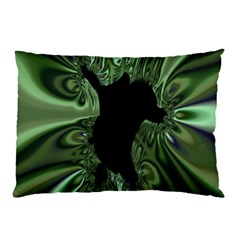 Hole Space Silver Black Pillow Case by Mariart