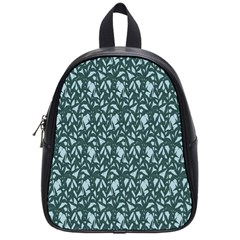 Interstellar Blog Tree Leaf Grey School Bags (small)  by Mariart