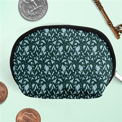 Interstellar Blog Tree Leaf Grey Accessory Pouches (medium)  by Mariart