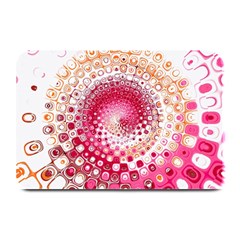 Hple Plaid Chevron Pink Red Plate Mats by Mariart