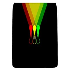 Lamp Colors Green Yellow Red Black Flap Covers (l)  by Mariart