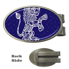 Leo Zodiac Star Money Clips (oval) 