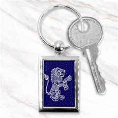 Leo Zodiac Star Key Chains (rectangle)  by Mariart