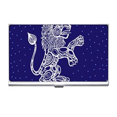 Leo Zodiac Star Business Card Holders by Mariart