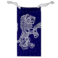 Leo Zodiac Star Jewelry Bag by Mariart