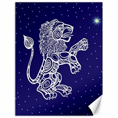 Leo Zodiac Star Canvas 18  X 24  