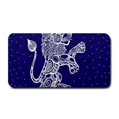 Leo Zodiac Star Medium Bar Mats by Mariart