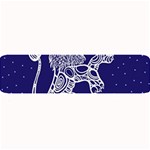 Leo Zodiac Star Large Bar Mats 32 x8.5  Bar Mat