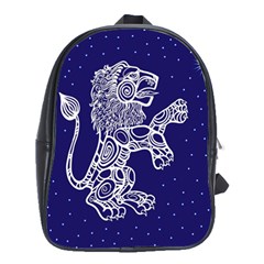 Leo Zodiac Star School Bags(large)  by Mariart