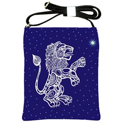 Leo Zodiac Star Shoulder Sling Bags by Mariart