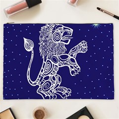 Leo Zodiac Star Cosmetic Bag (xxl)  by Mariart