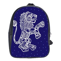 Leo Zodiac Star School Bags (xl)  by Mariart