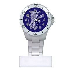 Leo Zodiac Star Plastic Nurses Watch by Mariart