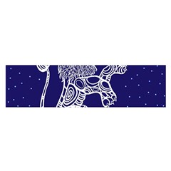 Leo Zodiac Star Satin Scarf (oblong) by Mariart