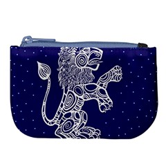 Leo Zodiac Star Large Coin Purse