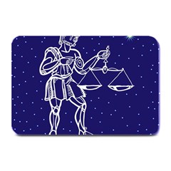 Libra Zodiac Star Plate Mats by Mariart