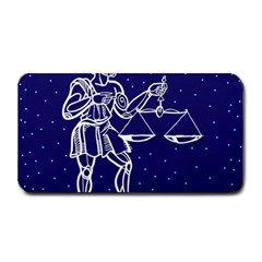 Libra Zodiac Star Medium Bar Mats by Mariart