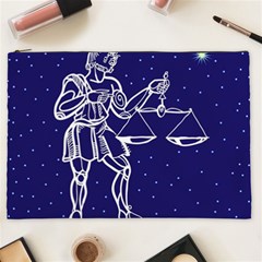 Libra Zodiac Star Cosmetic Bag (xxl)  by Mariart