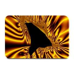 Hole Gold Black Space Plate Mats by Mariart