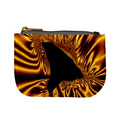 Hole Gold Black Space Mini Coin Purses by Mariart