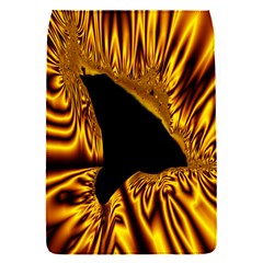 Hole Gold Black Space Flap Covers (s)  by Mariart