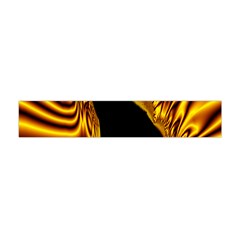 Hole Gold Black Space Flano Scarf (mini) by Mariart