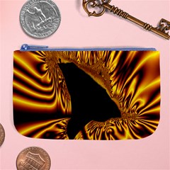 Hole Gold Black Space Large Coin Purse