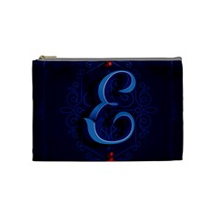 Marquis Love Dope Lettering Blue Red Alphabet E Cosmetic Bag (medium)  by Mariart