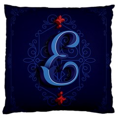 Marquis Love Dope Lettering Blue Red Alphabet E Standard Flano Cushion Case (one Side) by Mariart