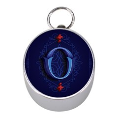 Marquis Love Dope Lettering Blue Red Alphabet O Mini Silver Compasses