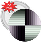 Mccollough Test Image Colour Effec Line 3  Buttons (100 pack)  Front